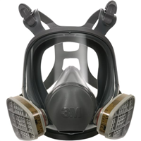 Masque respiratoire complet silicone série 6000 à soupape Cool Flow taille M