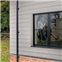 Lame de bardage en fibres-ciment Cedral Click finition relief - 186 MM x 12,00 MM - L. 3,60 M - Gris platine C05