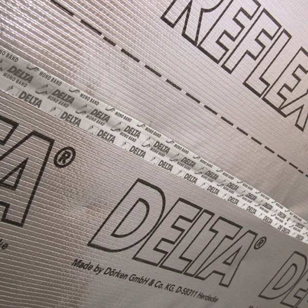 Bande adhésive Delta Mono Band pour étanchéité des pare-vapeurs 60 mm x 25 m