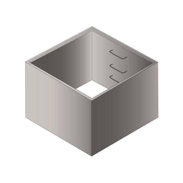 Elément regard carré 1200x1200mm hauteur 90cm avec échelon