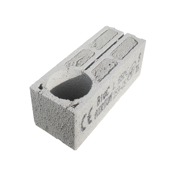 Bloc poteau Airium R1 - Résistance B50 - 500 x 200 x 200 mm - R = 1,10 m².K/W