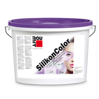 Peinture D2 hydrofuge pour façades extérieures - SilikonColor - RAL 0893 - Gris foncé - seau de 14l