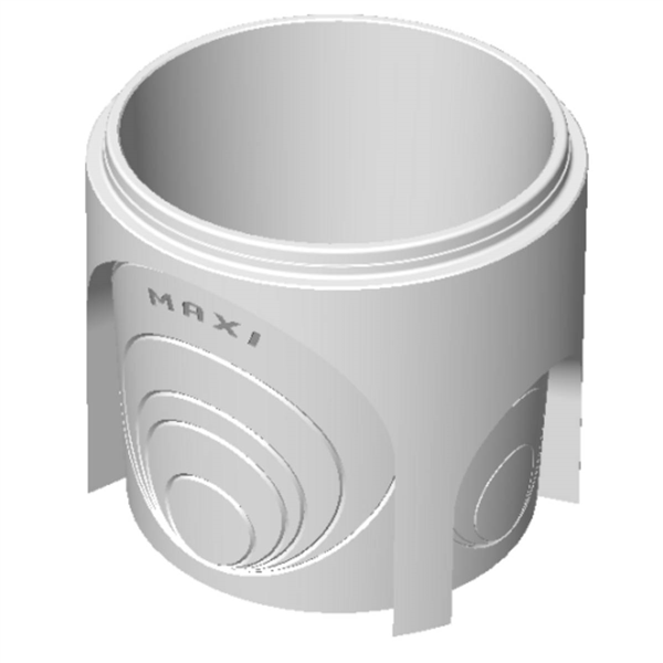 Fond plat EP UNIVERSEL Ø1000 - H1000 - Emb. standard - Canalisations Ø200 à Ø630