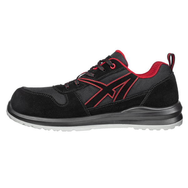 Chaussure sécurité basse pour hommes S3 SRC Clifton Low Albatros - Noir et rouge - Taille 40