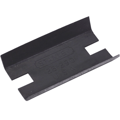 Lame de rechange pour racloir plastique Stanley acier trempé réaffutable 25 mm