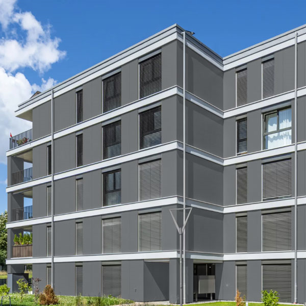 Bardage fibre ciment Hardie® Panel Easy - 1200,0 mm x 600,0 mm - ép. 8,00 mm - Gris Anthracite