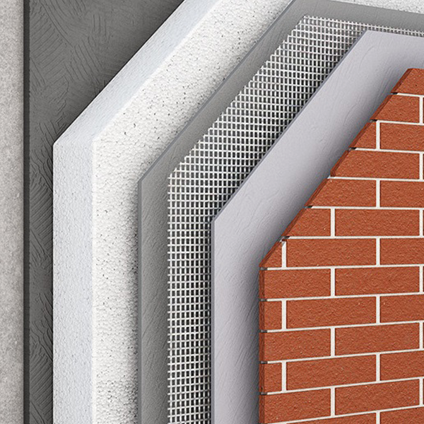 Plaquette de parement mural en terre cuite aspect sablé - Terreal - 220x50x14 mm - Gris perle