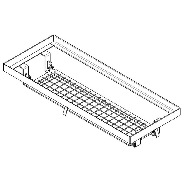 CADRE ACIER L2T AVEC GRILLE DE PROTECTION