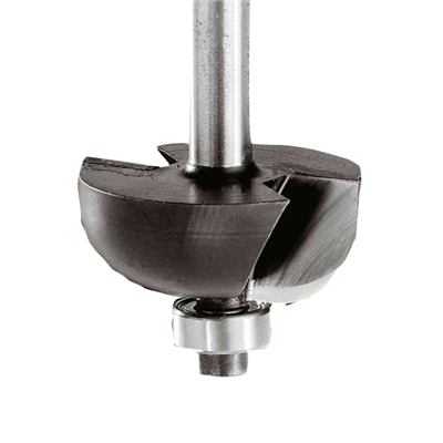 Fraise à gorge creuse Festool HW S8 D31,7/R9,5 KL - Queue Ø 8 mm - Rayon 9,5 mm