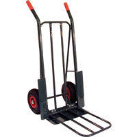 Diable multitâches avec bavette rabattable - KXL 250 Altrad - capacité de 250 kg - roues gonflables