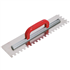 Peigne à colle pour carreleur Taliaplast avec lame inox à dents carrées de 12 mm et poignée fermée - 49 x 11,5 cm