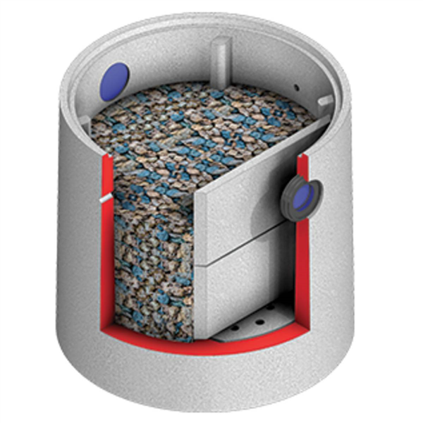 Bac décolloïdeur 200 litres sans couvercle