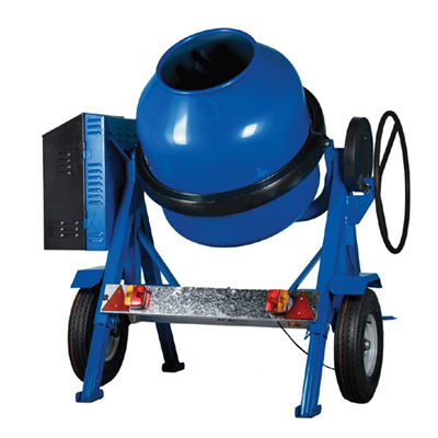 Bétonnière thermique tractable 360 L - Obra - Motorisation Honda 5,5 CV