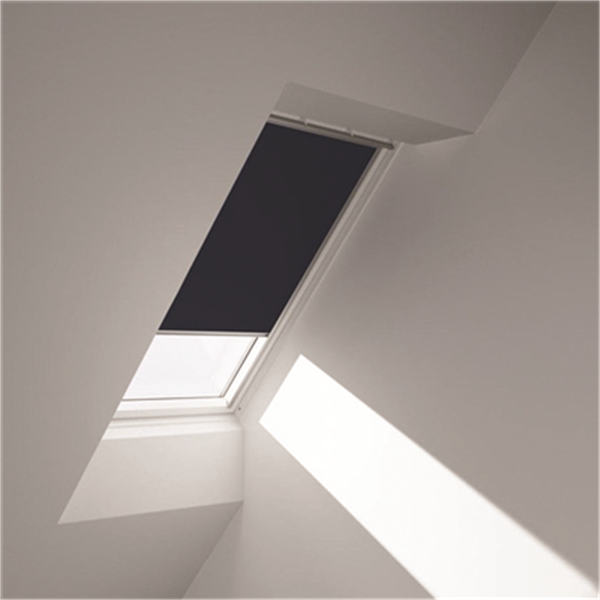 Store occultant Velux DKL pour fenêtre de toit UK08 - 134,0 CM x 140,0 CM - Bleu