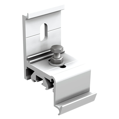 Equerre de fixation réglable avec fixation inox