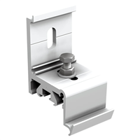 Equerre de fixation réglable avec fixation inox