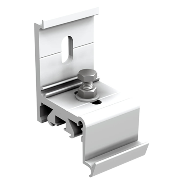 Equerre de fixation réglable avec fixation inox