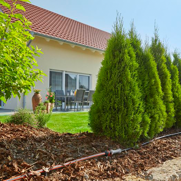 Ensemble complet arrosage goutte à goutte pour rangées de plantes Gardena - Longueur 15 m