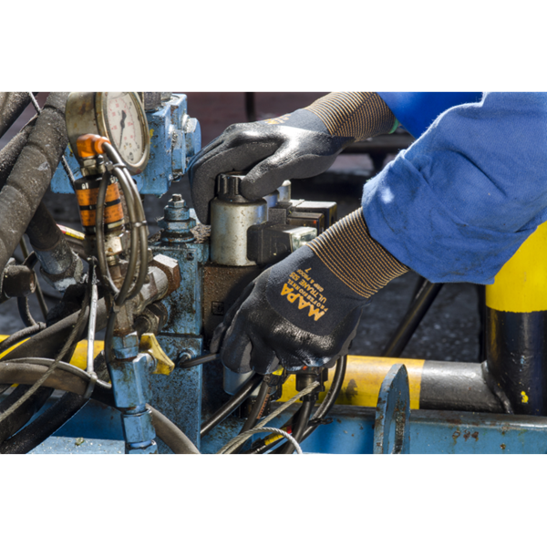 Gant de manutention milieux huileux et très salissants - Ultrane 525 Mapa - taille 11