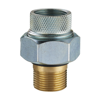 Raccord diélectrique pour chauffe-eau - MF 20 x 27 - Acier et Laiton - Noyon & Thiebault