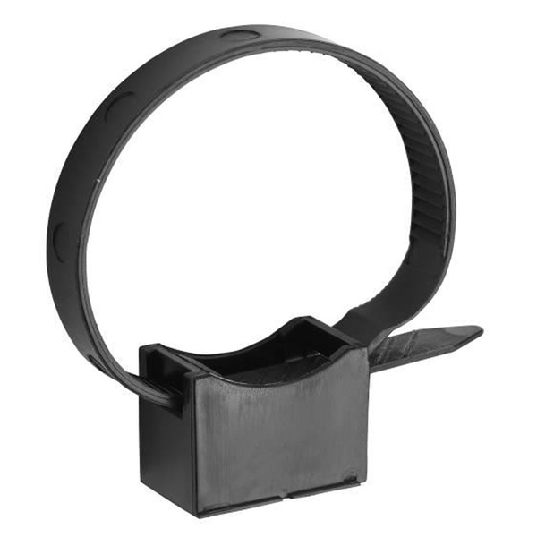 Collier avec embase - diamètre 16 à 32 mm - coloris noir - sachet de 10