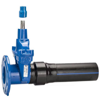 V.OP.PE/BR 38 FAH DN100 PN10/16 PE100 Ø110 SDR11