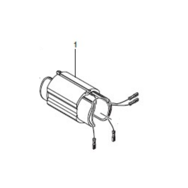 Inducteur de remplacement pour meuleuse Makita GA5030