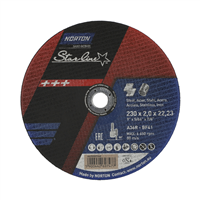 Disque à tronçonner Acier/Inox  Ø230x2.5x22.23mm Norton Starline