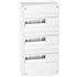 Coffret de répartition électrique en saillie Schneider Resi9 - trois rangées de 13 modules - blanc