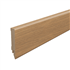 Plinthe MDF pour parquet stratifié Egger - Hauteur 80 mm - Ép.14 mm - Longueur 2,40 m - Chêne Baronia Marron