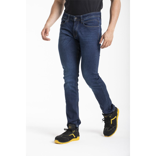 Jean de travail Rica Lewis coupe droite ajustée blue jean - Taille 52