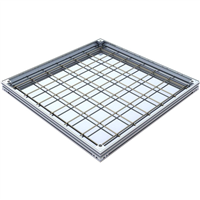 TRAPPE ACO UNIFACE ALUMINIUM 600X600MM H50MM L15 / 100KN