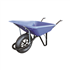 brouette à roue gonflée