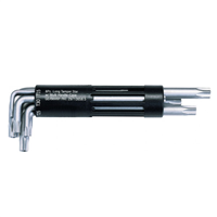 Jeu de 8 clés mâles KS Tools - Torx percées longues - Diamètre 10 à 50 mm - Acier trempé