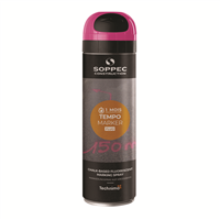 Traceur Tempo Marker éphémère 5 à 15 jours fluorescent orange aérosol 500 ml