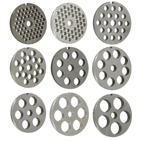 Grille inox avec trous Ø 4.5 mm pour hachoir électrique n°22