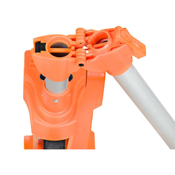 Odomètre Easy Wheel avant arrière pliable - Mesure mini 10 cm - Geo Fennel - Orange