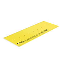 Plaque de plâtre mono-parement à haute dureté - Placoplatre BA 18S - 2,60 M x 0,90 M - ép. 18,0 MM