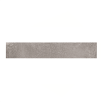 Plinthe de carrelage intérieur en grès cérame émaillé Edilis Éven effet béton - 60,5 CM x 8,0 CM - Gris