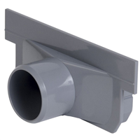 Naissance et fond de caniveau Connecto et Kenadrain Nicoll NAH773 - diamètre 40,0 MM - Gris