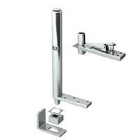 Pivot ferme-porte Mantion - Ouverture droite - Capacité 200 Kg - Vantail 1.8 m x 2.4 m - Acier