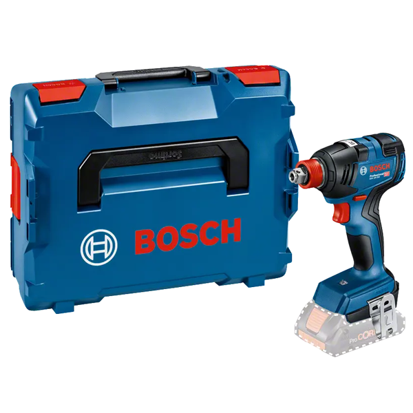 Visseuse à chocs sans fil Bosch GDX 18V-200 - couple maxi 200 Nm - en coffret L-Boxx sans batterie ni chargeur