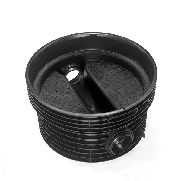 FOND DE REGARD PE D1000 1 ENTREE 1 SORTIE 180° D315