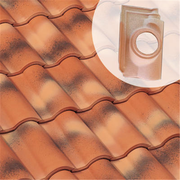 Tuile à douille - Diam.125 mm (DO12)