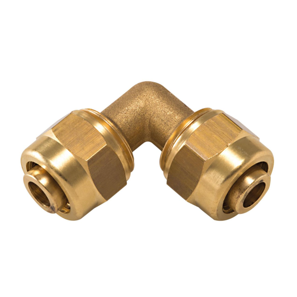 Coude égal pour tube PER à compression - Diamètre 20 mm - Noyon & Thiebault