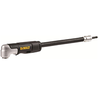 Renvoi d'angle droit et flexible Dewalt DT20502-QZ - emmanchement hexagonal - profondeur de tête 38 mm