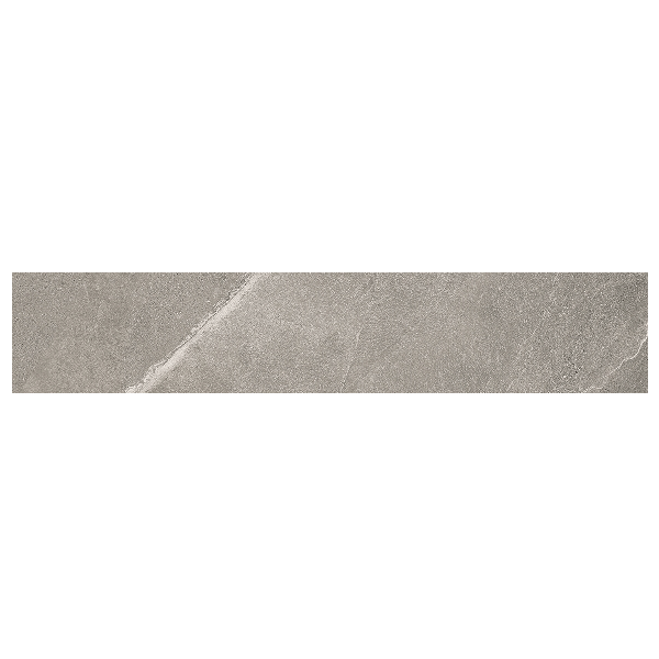 Plinthe carrelage effet pierre en grès cérame - Titano - 60,0 CM x 7,5 CM - Grigio