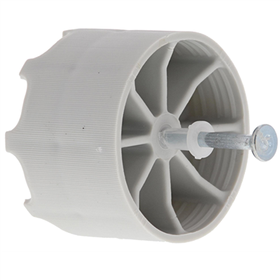 Étrésillon positionneur de banche Spit en plastique avec clou pré-monté C9-60 - boîte de 100