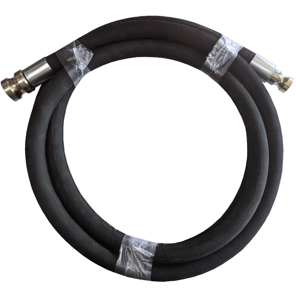 Tuyau de projection Distrijet avec raccords M35/25 et M25/24 - longueur 5 m - diamètre 25 mm