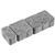 Gris nuance - OPUS 3 formats martelés(12 x18, 12x12, 12x6 cm) - Ép. 6 cm